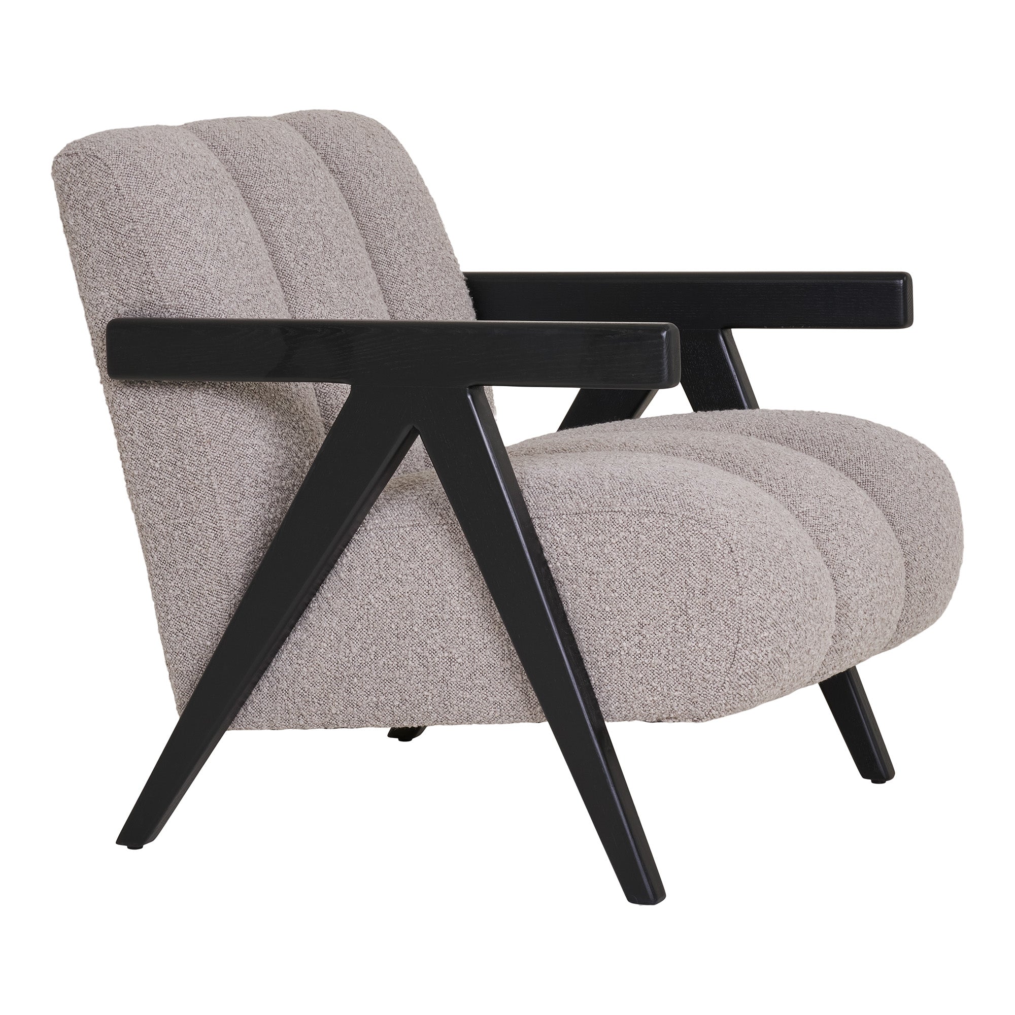 House Nordic Fauteuil Florence – Bruin Polyester